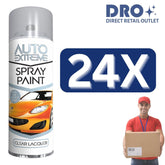 24X - Auto Extreme Clear Lacquer Spray Paint 250ml